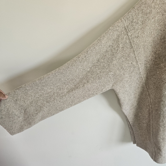 Lauren Manoogian Tan Felt Sweater In Moth - Picture 8 of 13